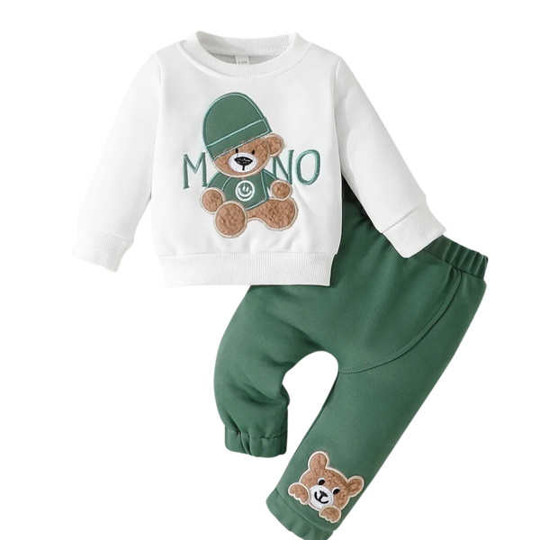 Cartoon Bear Toddler Set