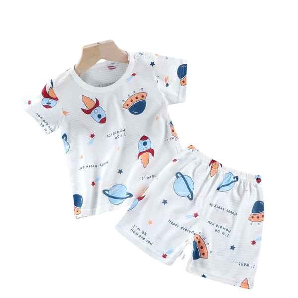 Summer Kids Sleepwear Set COTTON