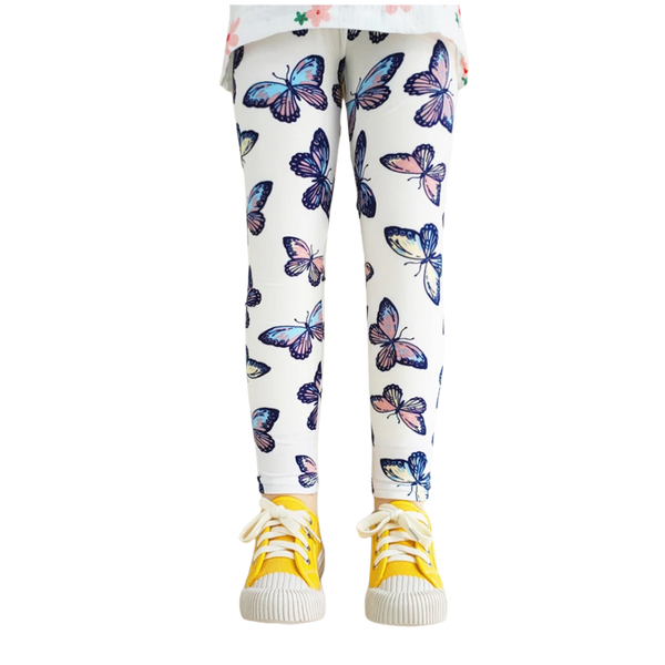 2-11 Years-Print  Girl Leggings Spring