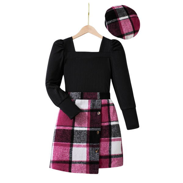 8-12Y Girls Autumn 3-Piece Set