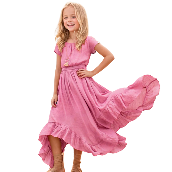 6-14Y Girls Princess Party Dress