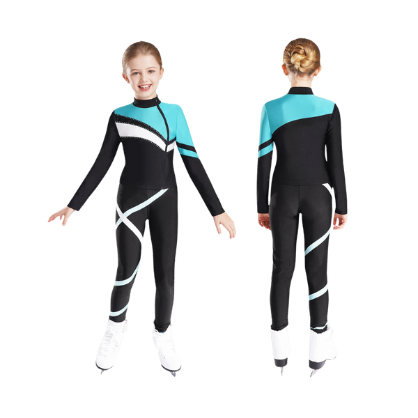 4-12Y Girls Skating Outfit Set