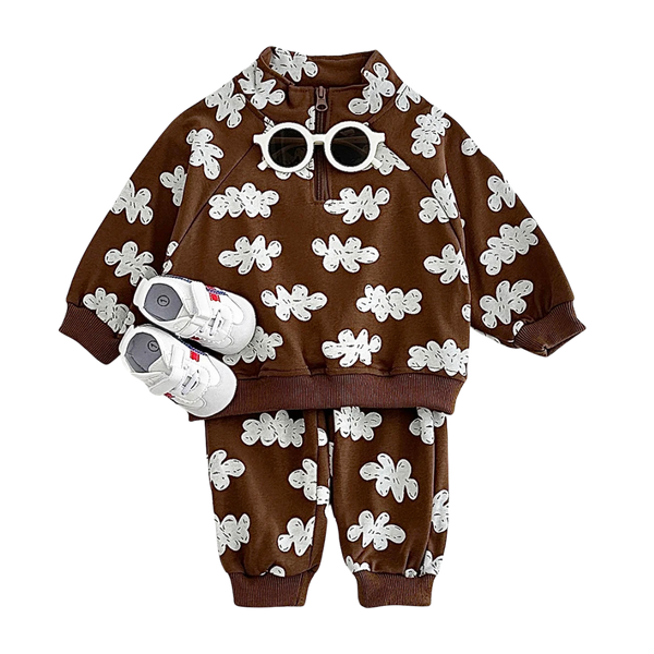 0-4 years Cloud Sweatshirt Set