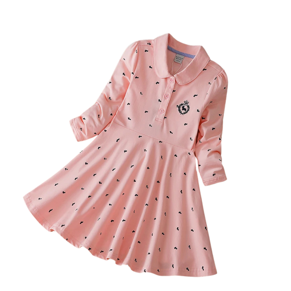 5-12 Y Princess Cotton Dress