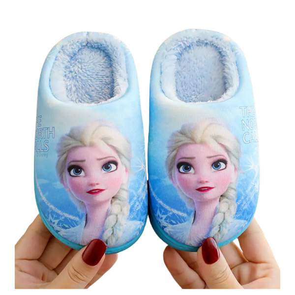 5-12 Y Princess Cotton Slippers