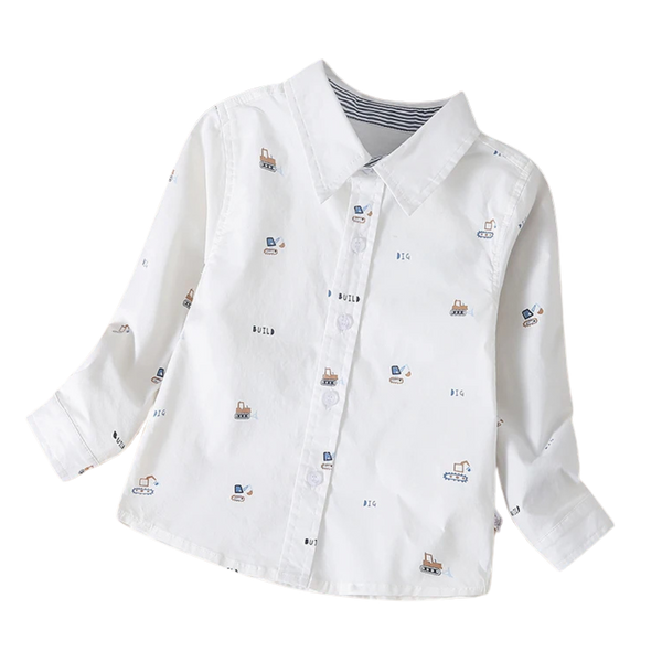 2-6 years Boys Cotton Shirt