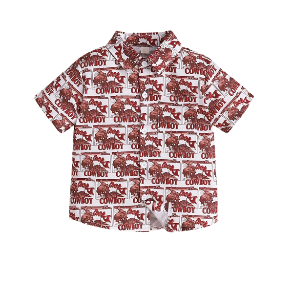 3-12 Y hawaii tropical Boys Shirt