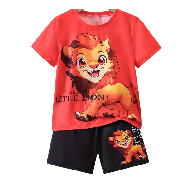 Bear Print Summer Set
