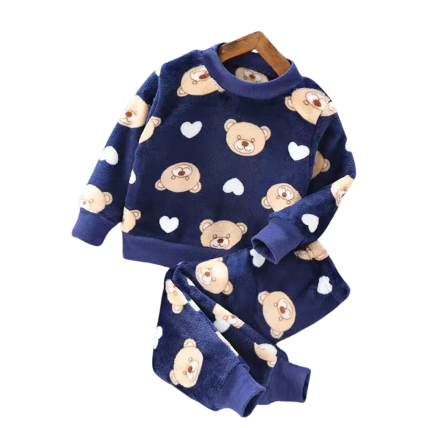 Fleece Hooded Kids Set