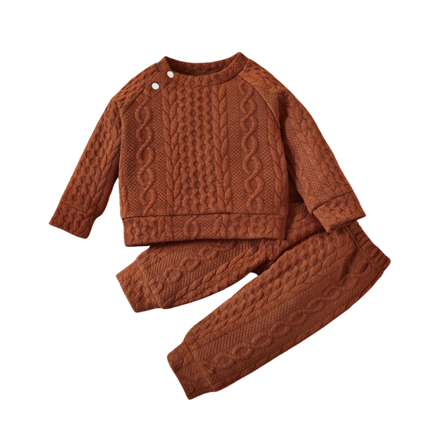 Solid Color Baby Set