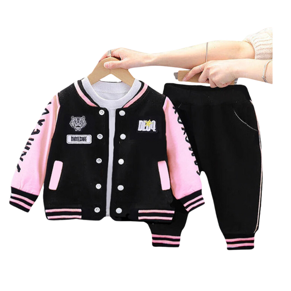 Cartoon Baseball Coat Set