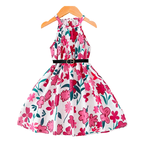8-12 Y Spring/Summer Leisure Cute Girl's Dress