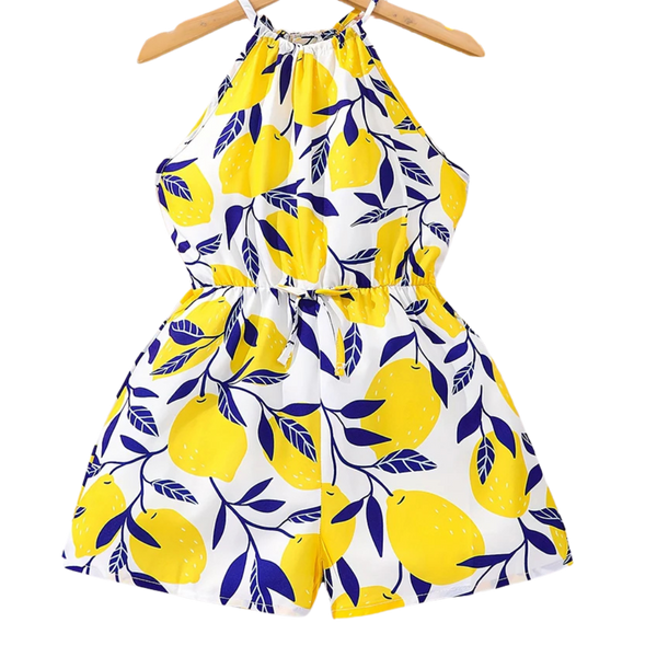 4–12 Years | Summer 2025 Girls' One-Piece Outfit