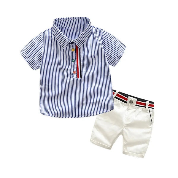 Gentleman Striped Suit Set